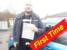 Happy learner that passed in 2012 with think drivng school