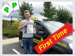 aldershot drivng school passed first time