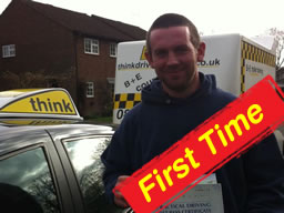 Jill from Petersfield Passed after driving lessons from think drivnig school wendy McLaren ADI