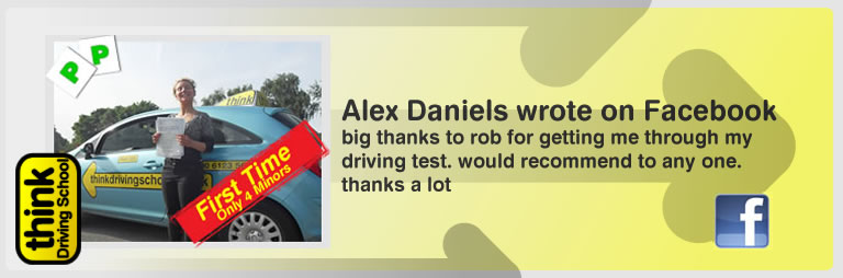 alex daniels left this awesome review of think drivng school
