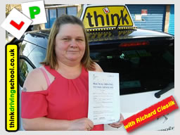 Passed with think driving school in September 2016