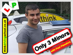 Passed with think driving school in September 2016