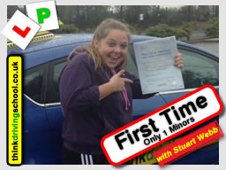 Passed with think driving school in September 2016