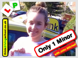 Passed with think driving school in October 2016