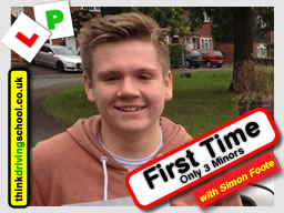 Passed with think driving school in October 2016