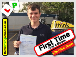 Passed with think driving school in October 2016