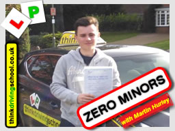 Passed with think driving school in October 2016
