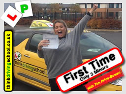 Passed with think driving school in November 2016