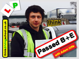 Passed with think driving school in January 2017