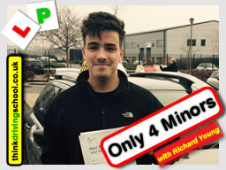 Passed with think driving school in January 2017