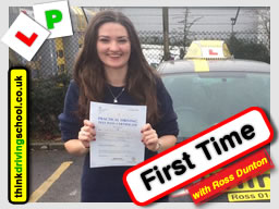 Passed with think driving school in February 2017