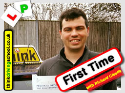 Passed with think driving school in February 2017