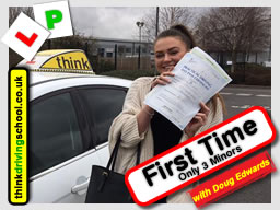 Passed with think driving school in March 2017