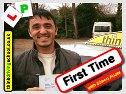 Passed with think driving school in March 2017