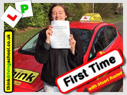 Passed with think driving school in March 2017