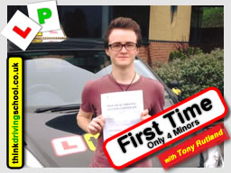 Passed with think driving school in March 2017
