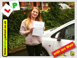 Passed with think driving school in April 2017 and left this review