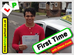 Passed with think driving school in May 2017 and left this review