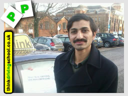 bhuan from guildfrod passed with jamie c at think driving school 
