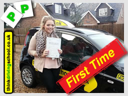 mark from fleet passed first time with think driving school