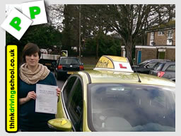 WELL DONE Natasha from Fareham who passed with lee 