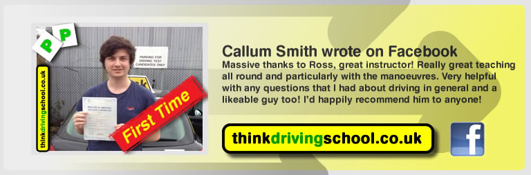 callum smith left this awesome review of think driving school's ross dunton adi