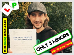 First time pass with richard young from Farnham driving school