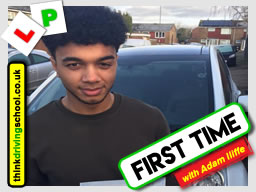 Passed with think driving school in Jauary 2018 and left this review