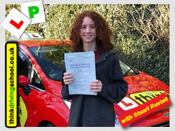 Passed with think driving school in February 2018 and left this review
