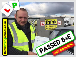 Passed with think driving school in February 2018 and left this review