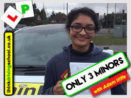 Passed with think driving school in March 2018 and left this 5 star review