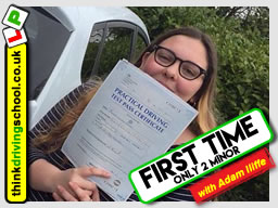 Passed with think driving school in March 2018 and left this 5 star review