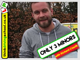Passed with think driving school in March 2018 and left this 5 star review