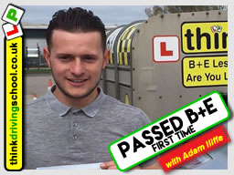 5 Star review of think Driving School Passed with think driving school in April 2018 and left this 5 star review