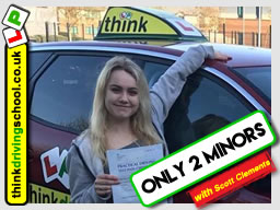 5 Star review of think Driving School Passed with think driving school in April 2018 and left this 5 star review