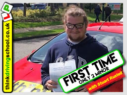 5 Star review of think Driving School Passed with think driving school in April 2018 and left this 5 star review