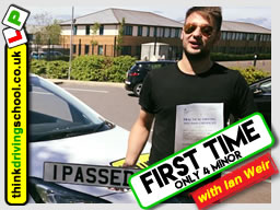 5 Star review of think Driving School Passed with think driving school in May 2018 and left this 5 star review