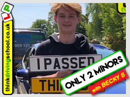 5 Star review of think Driving School Passed with think driving school in May 2018 and left this 5 star review