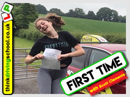 5 Star review of think Driving School Passed with think driving school in May 2018 and left this 5 star review