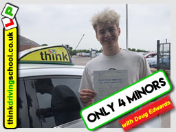 Jasgua Cain left this awesome review of Douglas Edwards at think driving school