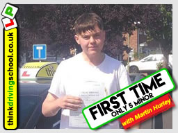 5 Star review of think Driving School Passed with think driving school in June 2018 and left this 5 star review