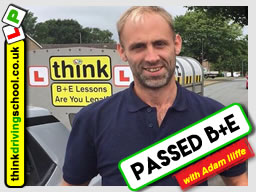 5 Star review of think Driving School Passed with think driving school in June 2018 and left this 5 star review