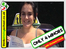 5 Star review of think Driving School Passed with think driving school in July 2018 and left this 5 star review
