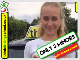 5 Star review of think Driving School Passed with think driving school in July 2018 and left this 5 star review