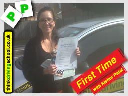 Passed with think driving school in March 2015