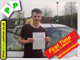 Passed with think driving school in April 2015