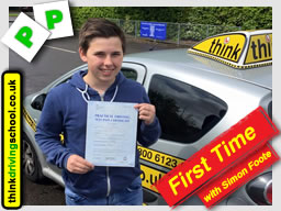 Passed with think driving school in May 2015