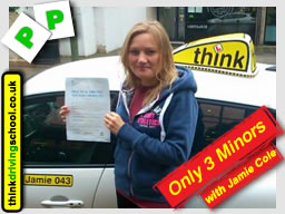 Passed with think driving school in May 2015