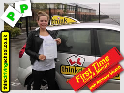 Passed with think driving school in May 2015
