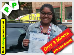 Passed with think driving school in May 2015